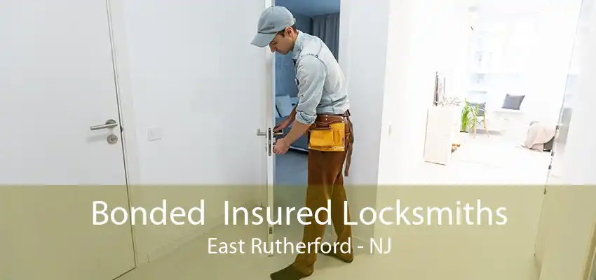 Bonded  Insured Locksmiths East Rutherford - NJ