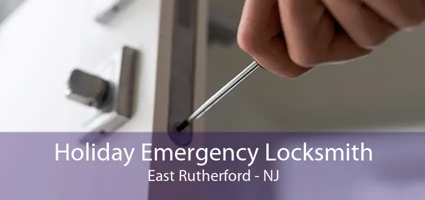 Holiday Emergency Locksmith East Rutherford - NJ