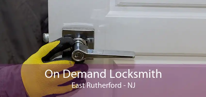 On Demand Locksmith East Rutherford - NJ